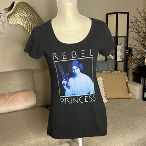 Vintage Disney Star Wars “Rebel Princess” Collectors Piece women’s top